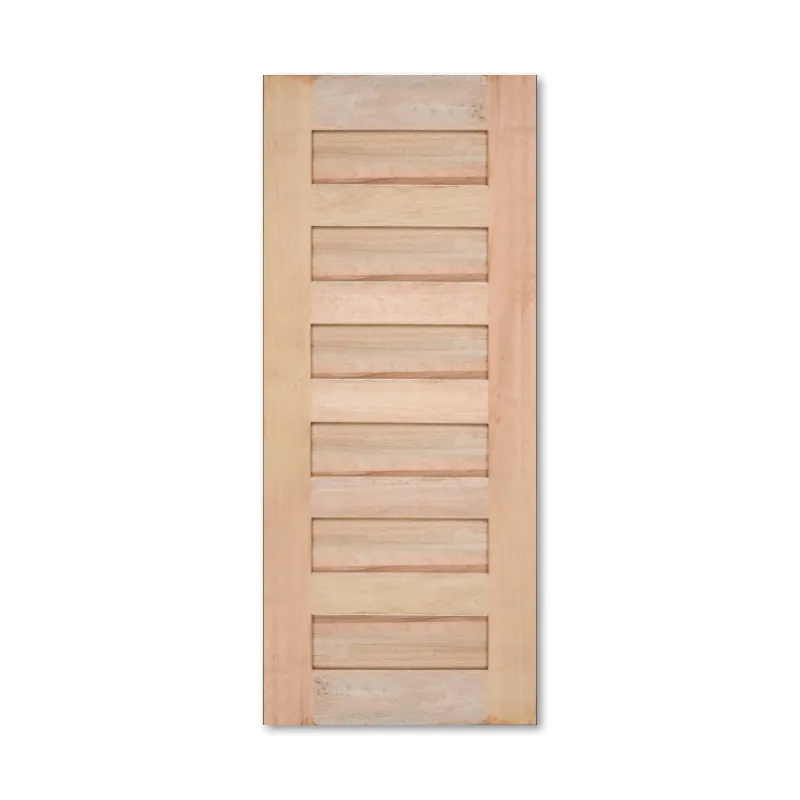 DESIGNCRAFT DOOR SOLID SAPPORO LIGHT WOOD MERANTI DOOR SERIES SOLID